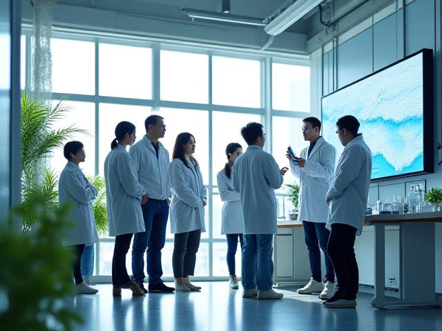 日本のクライオスフィア研究に取り組む多様な専門家チームが協力している様子